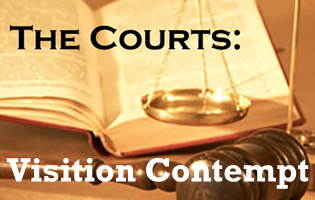 visitation parenting plan contempt of court